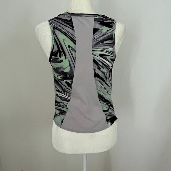 Lululemon Swift Ventilated Running Tank Top Paint Glide Warp Multi sz 4 - Picture 4 of 4